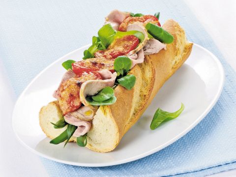 Panino con il roast beef