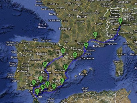 Viaggi: Spagna on the road