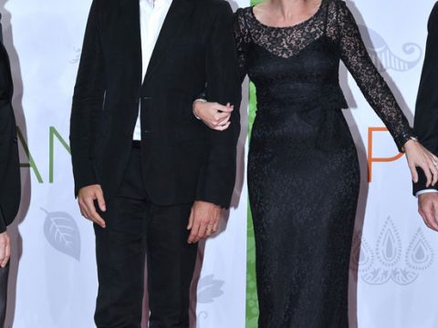Luca Argentero e Julia Roberts sul red carpet a Roma