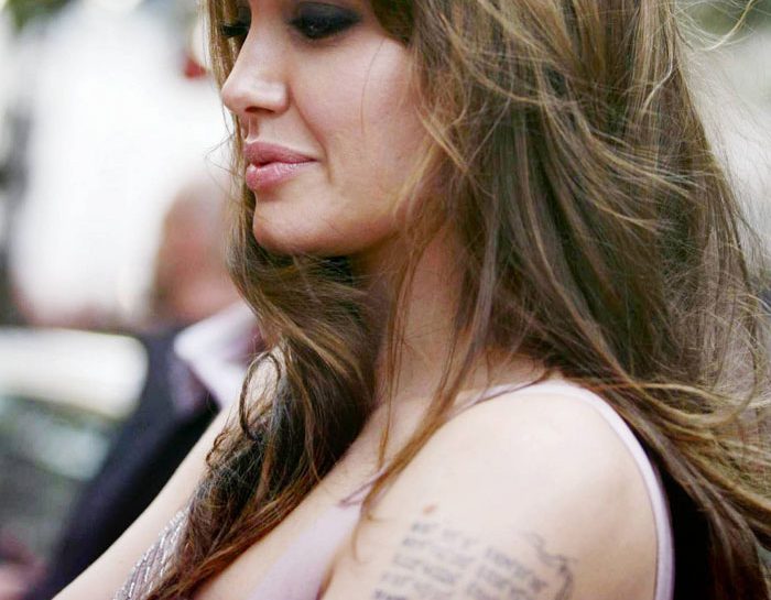 I Tatuaggi Di Angelina Jolie Donna Moderna