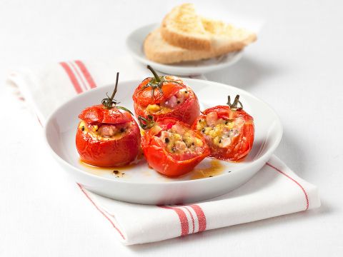 Pomodori ripieni alla carbonara