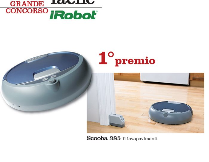Concorso iRobot: vinci il robot che lavora per te