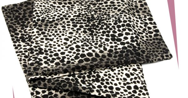 Sciarpa Lunga In Raso Effetto Seta – Stampa Moda, Morbida E Leggera, Accessorio Donna Multiuso (146x14 Cm) - 5