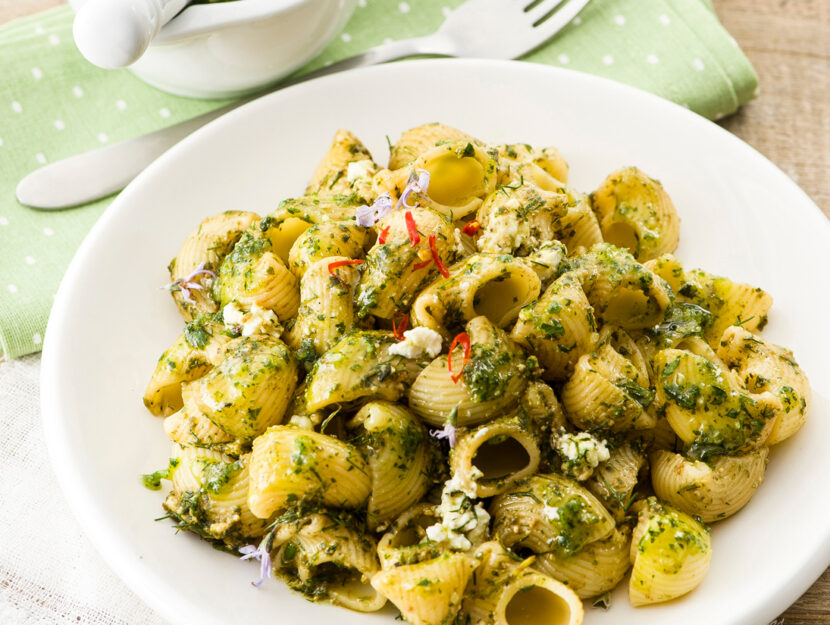 Sugo alle erbe aromatiche tipo pesto