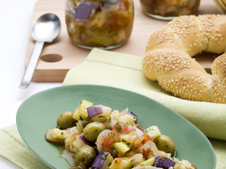 Caponata alla siciliana in olio extravergine