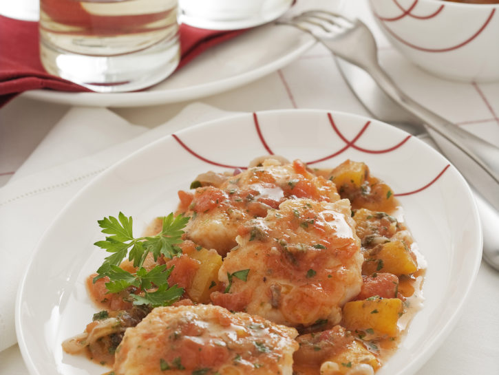 Filetto di merluzzo alla provenzale