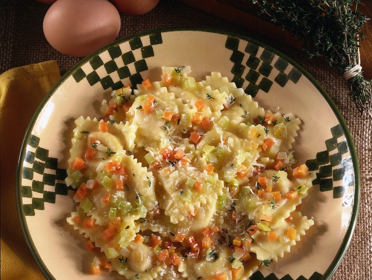Ravioli di lenticchie
