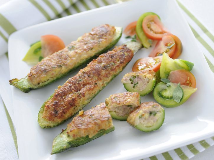 zucchine-ripiene-alla-salsiccia immagine