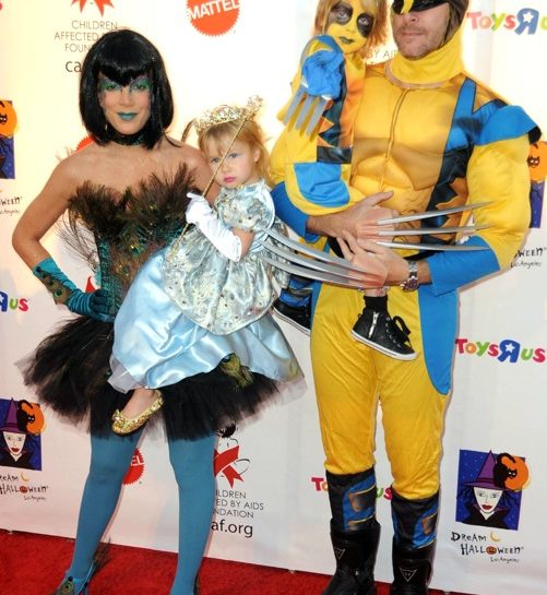 Tori Spelling e famiglia per Halloween