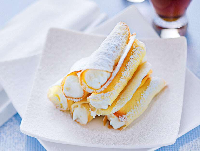 Cannoli alla crema di ricotta