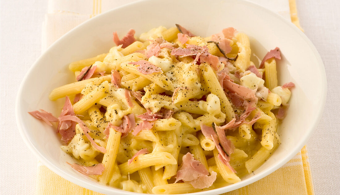 Ricetta Carbonara bianca con prosciutto arrosto Donna Moderna