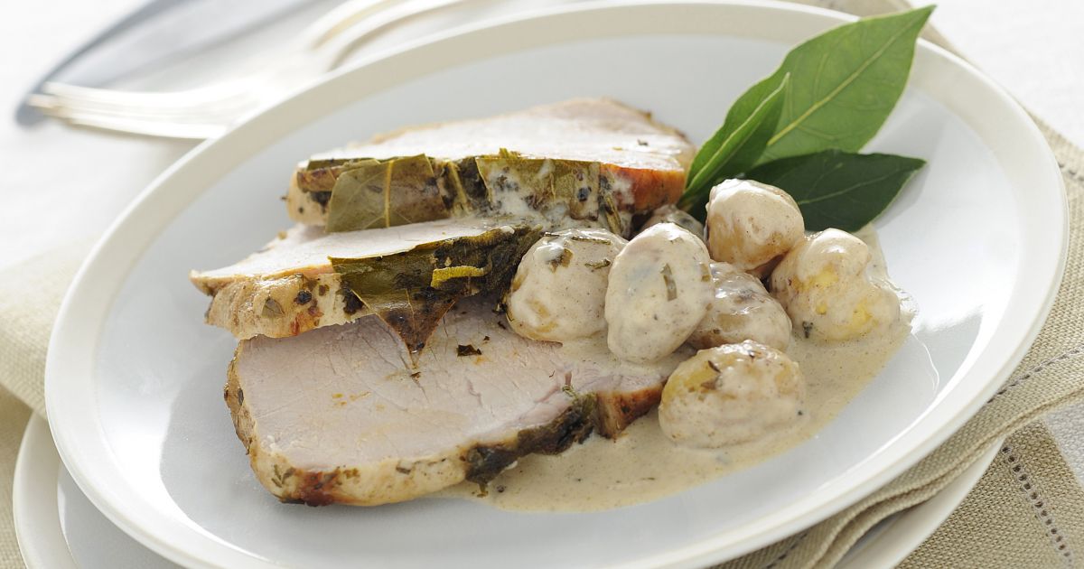 Arrosto Di Maiale Con Castagne E Mele