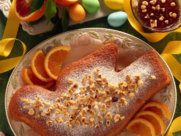 Colomba all'arancia