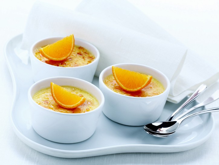 Crema catalana all'arancia