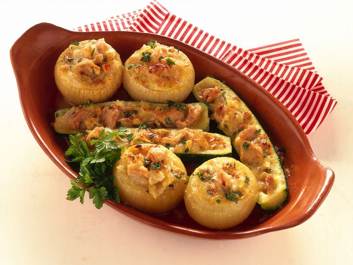 Verdure ripiene al forno