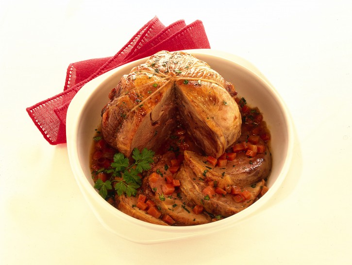 Spalla d'agnello al forno