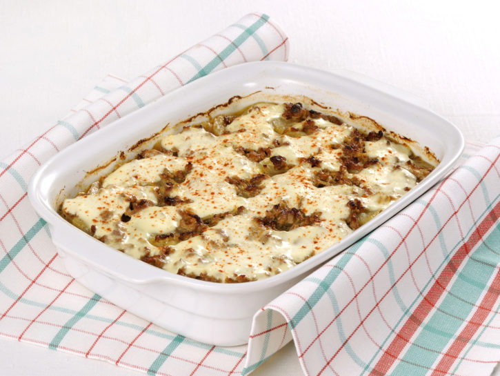 Moussaka di carne e patate