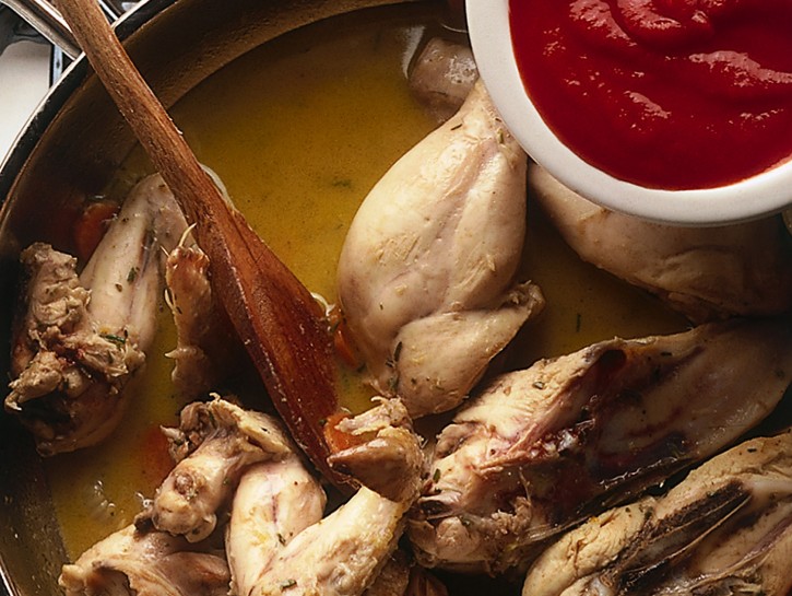 Pollo alla ligure
