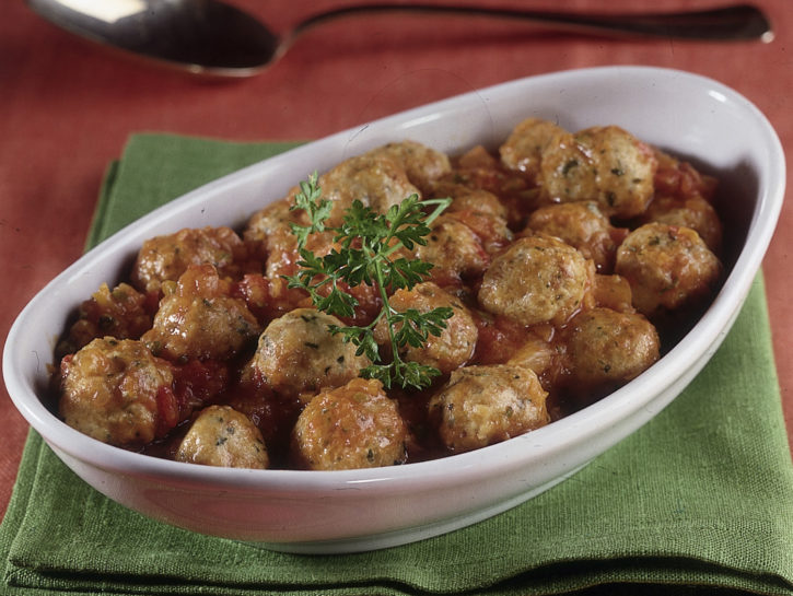 Polpette di carni miste in umido