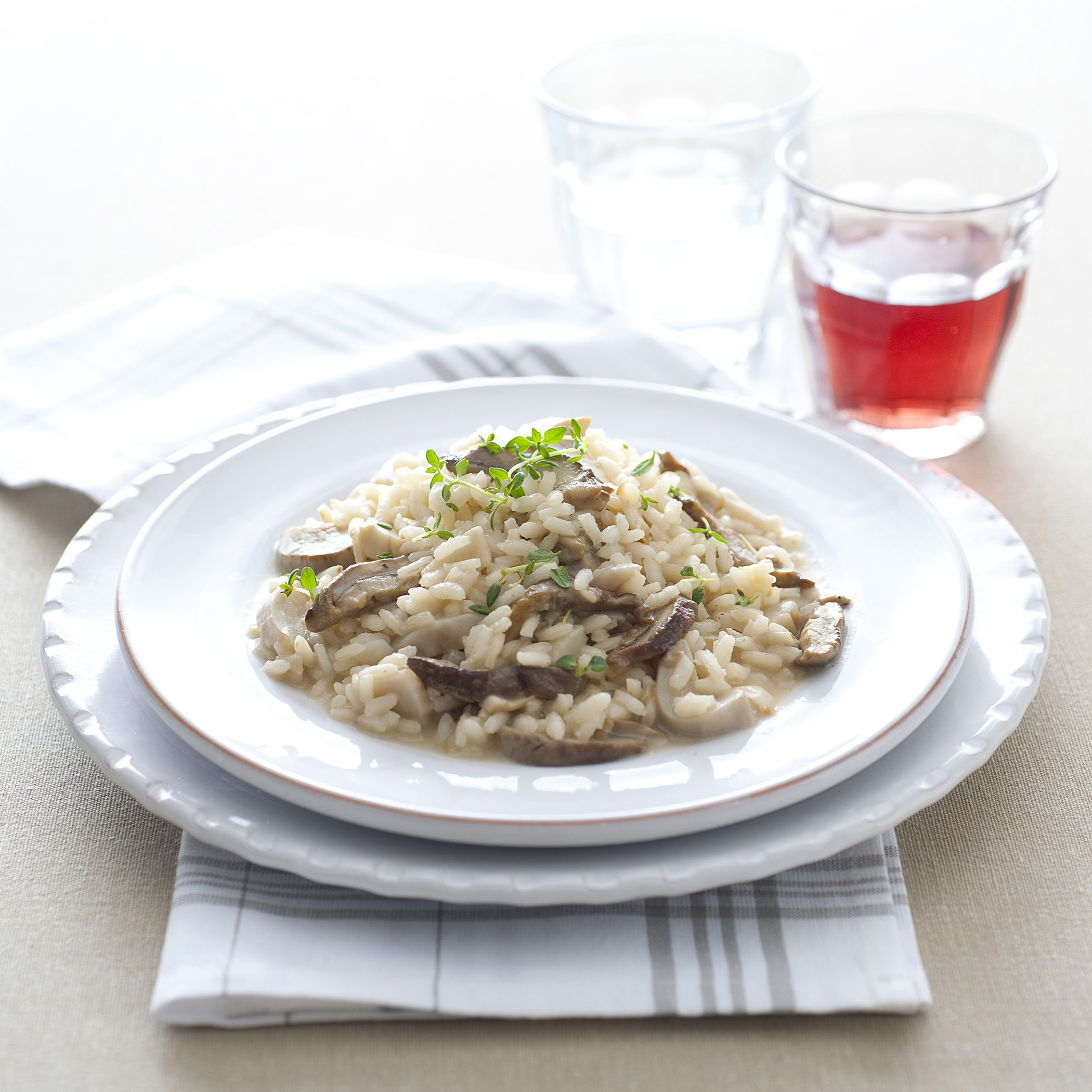 Ricetta Risotto ai funghi mantecato Donna Moderna