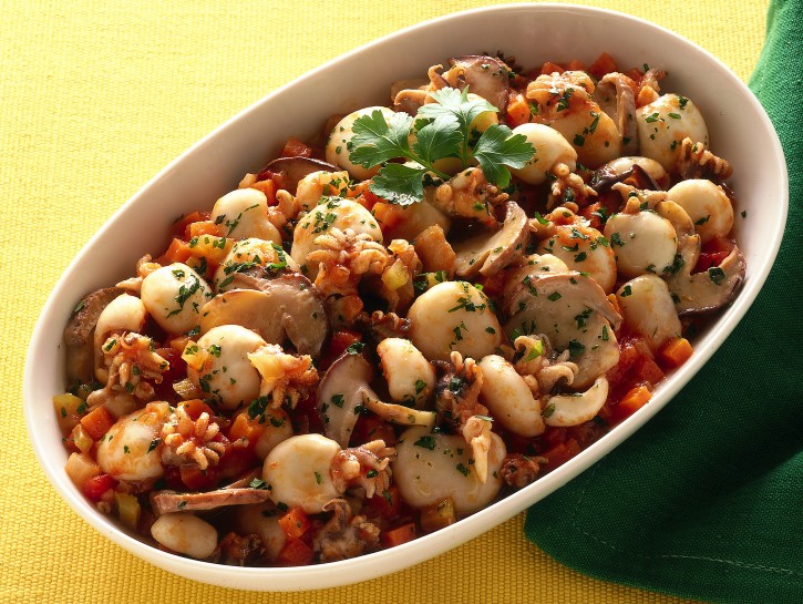 Ricetta Seppioline ai funghi Donna Moderna
