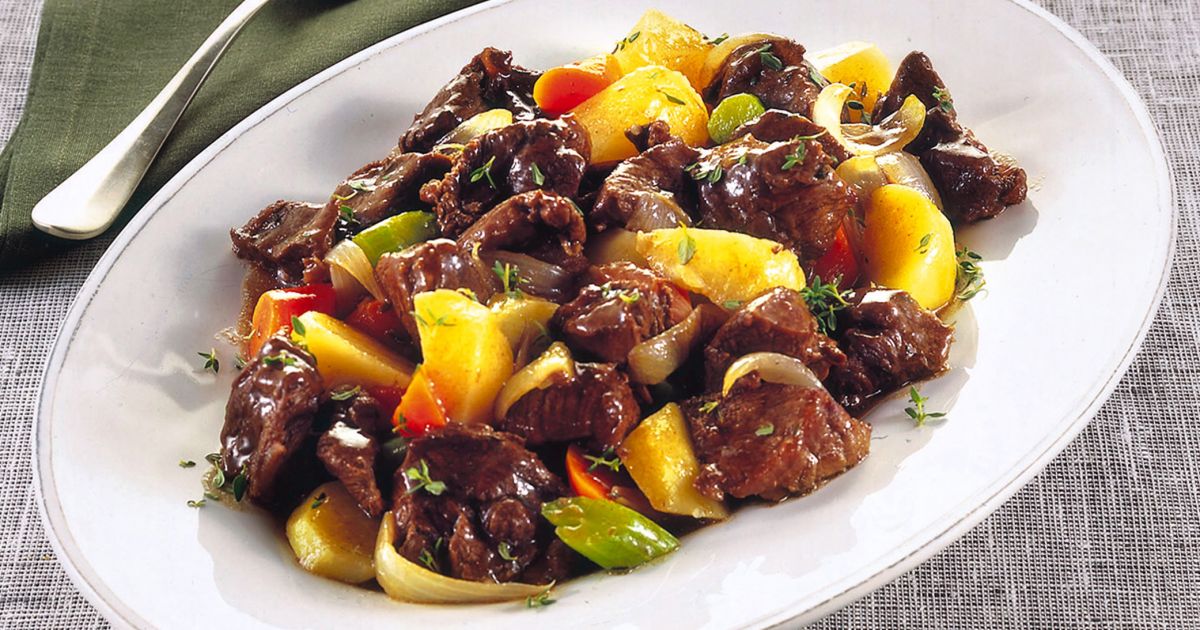 stufato di manzo alla piemontese