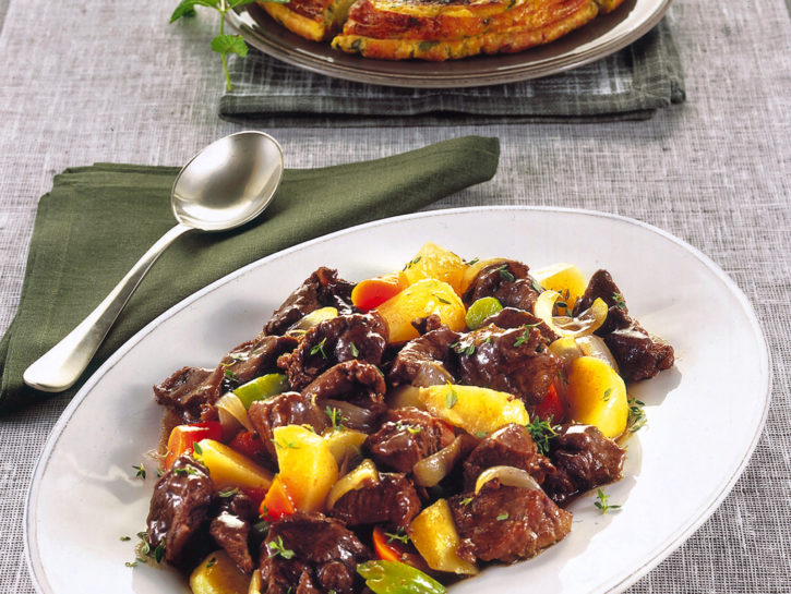 Stufato di manzo alla Guinness o irish Guinness stew