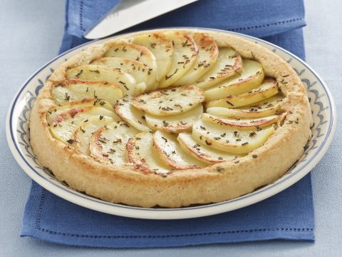 Tatin di patate al parmigiano
