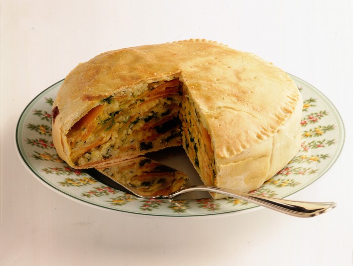 Torta di riso e zucca