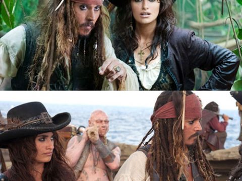 Johnny Depp torna pirata con Penelope Cruz