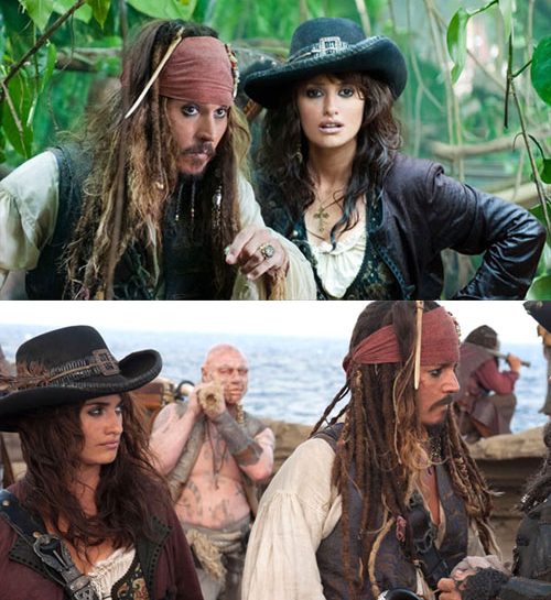 Johnny Depp torna pirata con Penelope Cruz