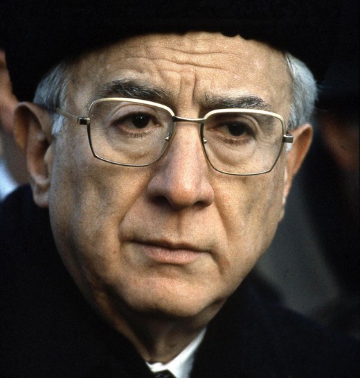 Francesco Cossiga, politico ed ex presidente della Repubblica