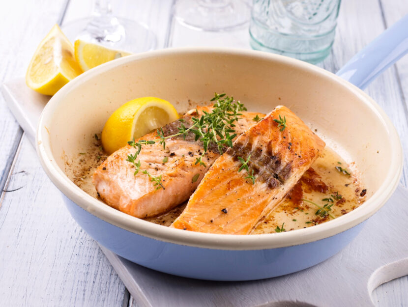 Salmone al forno - Credits: Olycom