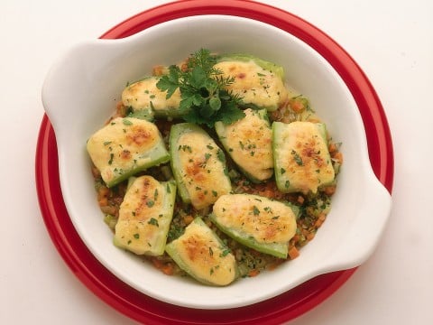 Cetrioli gratinati al forno