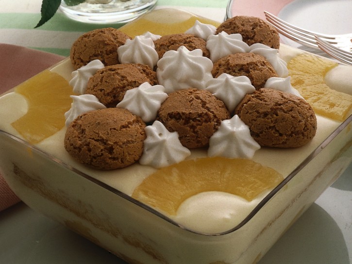 Dolce freddo all'ananas