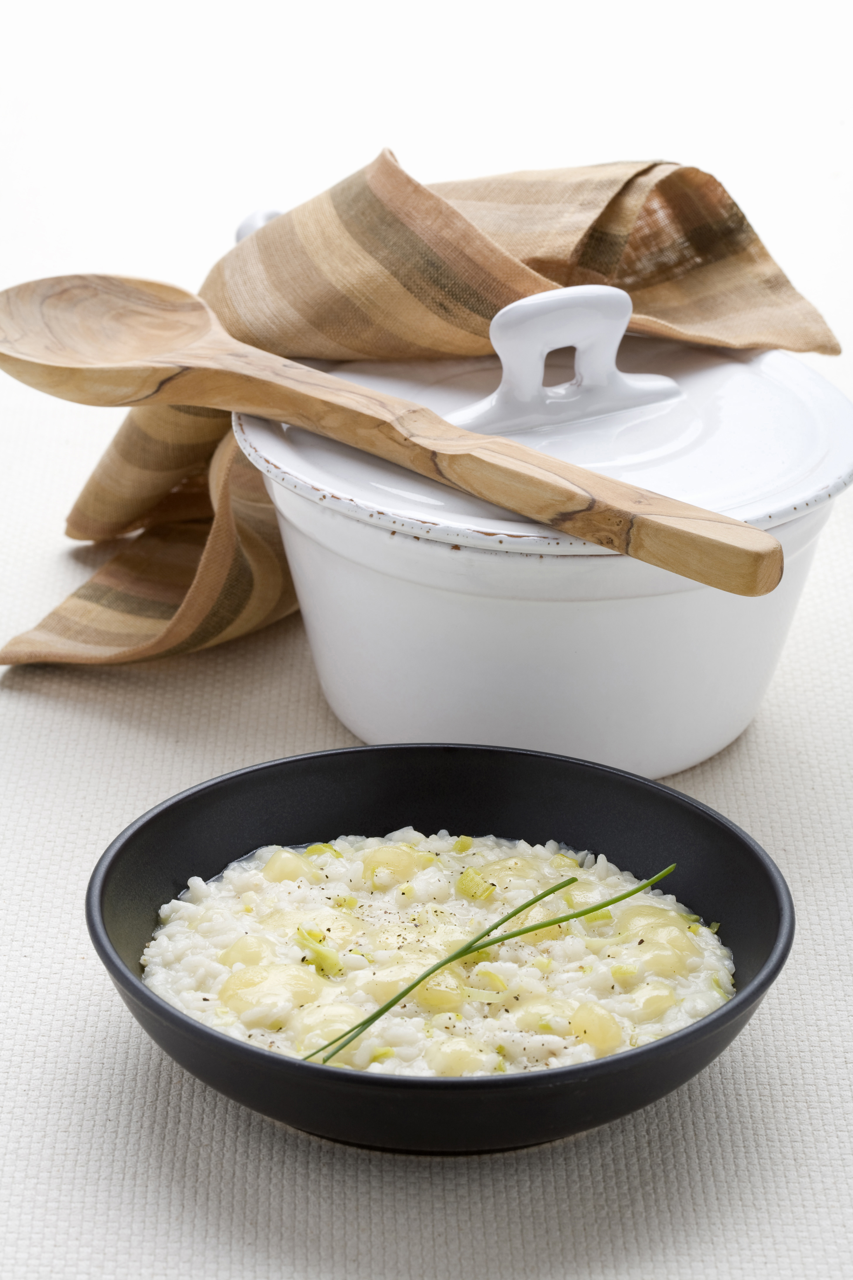 Ricetta Risotto cremoso con porri e Bra Donna Moderna