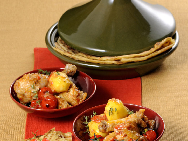 Tajine di pollo e limoni