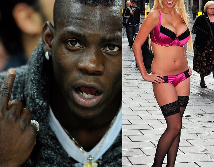 Mario Balotelli contro la gieffina