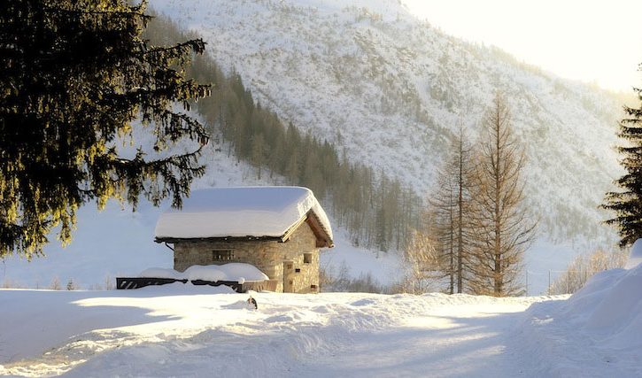 Paesaggio innevato