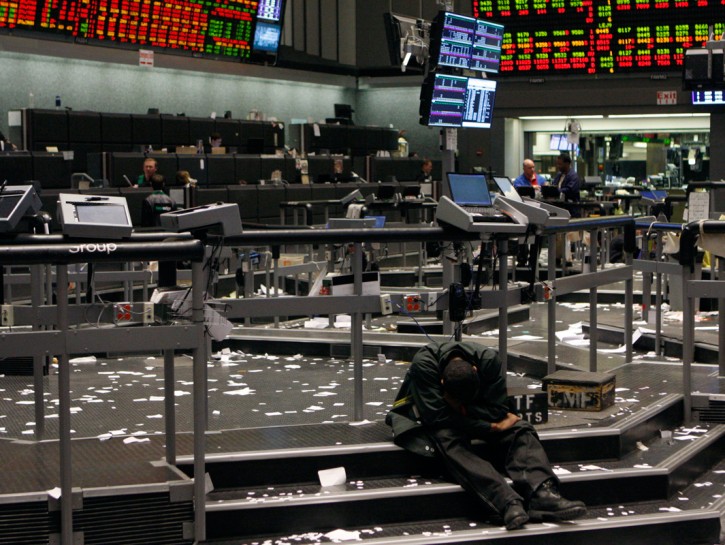 Il crac delle Borse