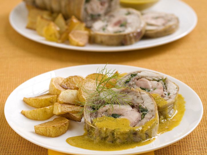 Arrosto di coniglio al finocchietto selvatico