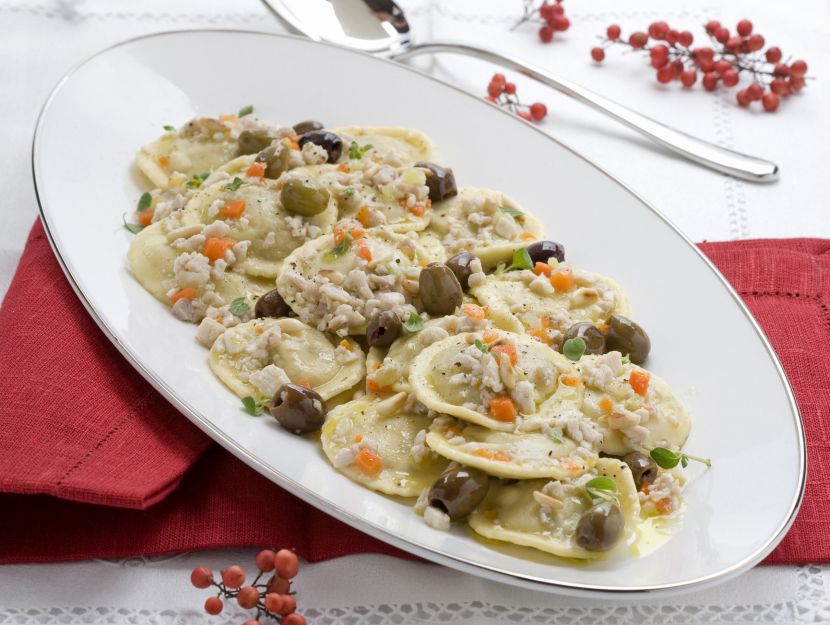 ravioli-di-topinambur-con-ragu-di-coniglio preparazione