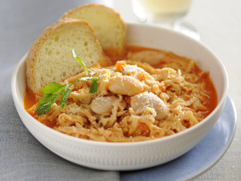Trippa con fagioli