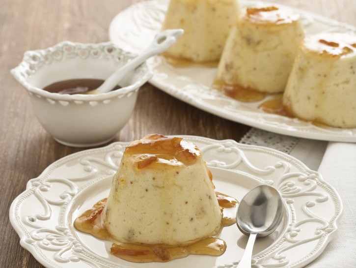 Budini con marmellata di arance