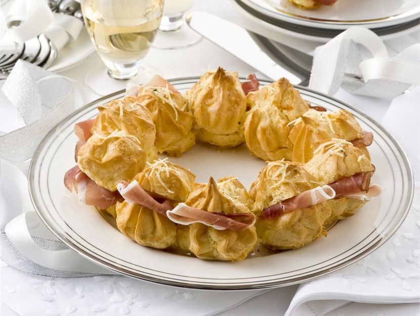 gougere-al-prosciutto-crudo immagine