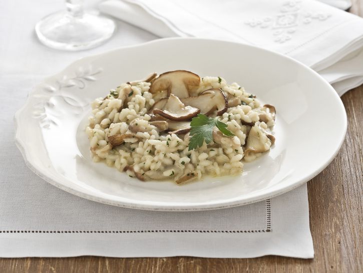 risotto-con-funghi-porcini-trifolati preparazione