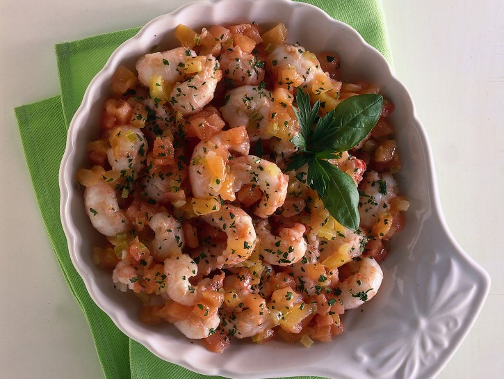 Scampi in guazzetto
