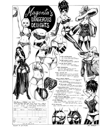 Il fumetto erotico e la lingerie femminile, in mostra a Milano