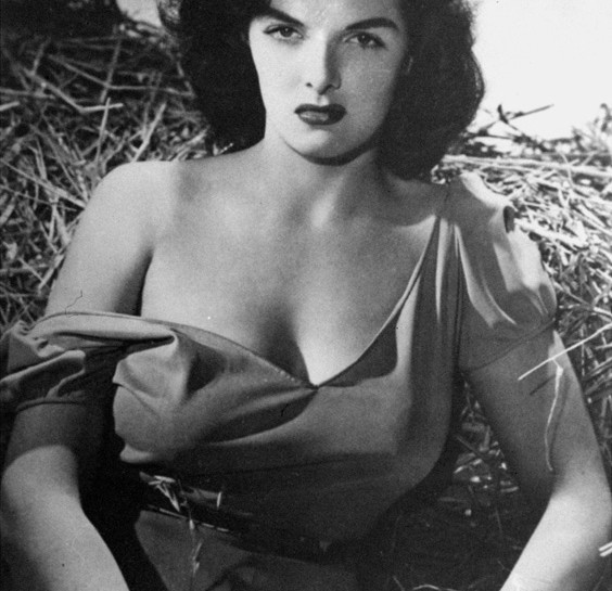 Jane Russell, sexy star di Il mio corpo ti scalderà