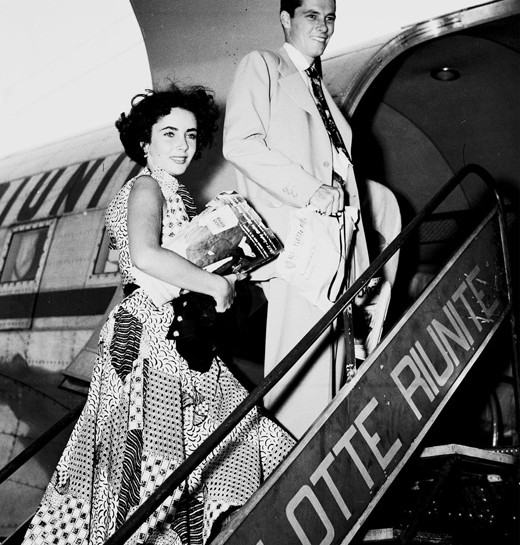 Liz Taylor, il primo sposo Conrad Hilton jr